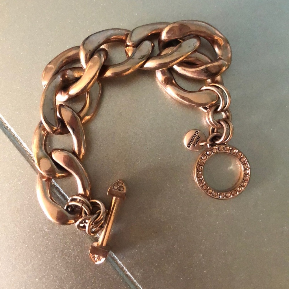 Juicy couture bracelet (rose gold)